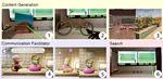 AI as a Bridge Across Ages: Exploring The Opportunities of Artificial Intelligence in Supporting Inter-Generational Communication in Virtual Reality